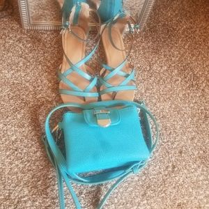 Charming Charlie Purse and Sandal Set
